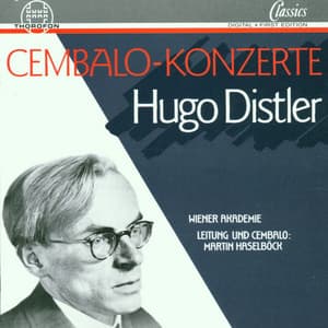 Hugo Distler: Cembalo-Konzerte - Hugo Distler