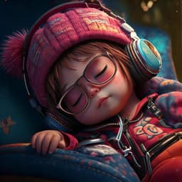Baby Night Vibes: Relaxing Hip Hop Beats - Binaural Head