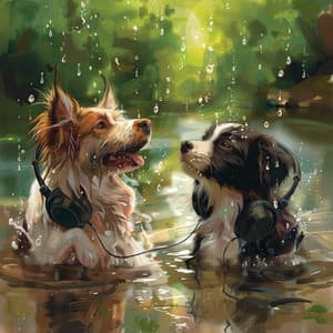 Pets and Waterfalls: Calming Music Background - Floof