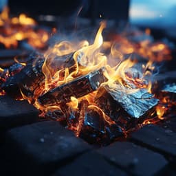 Brasas De Calma: Encontrando La Paz En El Resplandor Del Fuego - Ambimundo