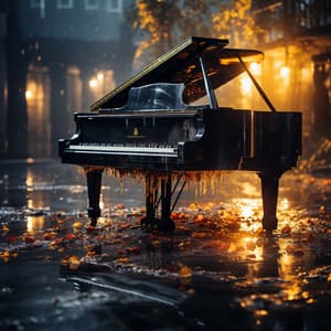 Relajación Revelada: Lluvia Y Felicidad En Armonía Con El Piano - Sonidos de lluvia y ruido de fondo