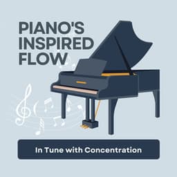 In Tune with Concentration: Piano's Inspired Flow - Moonlight Sonata
