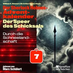 Durch die Schneelandschaft - Der Sherlock Holmes-Adventkalender