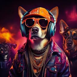 Canine Groove: Hip Hop Rhythms for Dogs - Peaceful Lofi Sessions