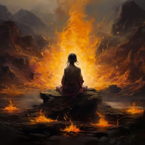 Armonía De Las Brasas: Meditación Junto Al Fuego - Música relajante con sonidos de la naturaleza