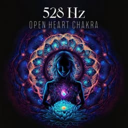 528 Hz Open Heart Chakra: Enhances Love & Harmonize Relationships - Hz Lifeforce Energy