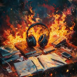 Fire Concentration: Study Calm Melodies - Work Music