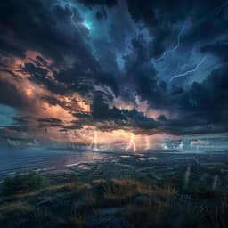 Relajación Del Trueno: Melodía Reconfortante De Las Tormentas - Música del firmamento