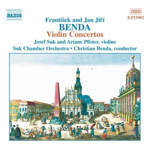 Benda, F. / Benda, J. J.: Violin Concertos in G Major, D Major and D Minor - Ariane Pfister-Benda