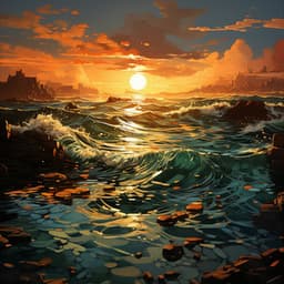 Paisajes Sonoros Musicales: Melodías Relajantes Del Océano - Sonidos De Todos Ruídos