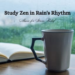Study Zen in Rain's Rhythm: Music for Stress Relief - Cricket Sounds & Nature Sounds Collabo & Zen Master
