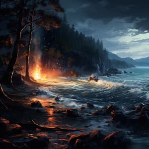 Rhythmic Concentration: Soundscapes Amidst Ocean Waves - Song Wind