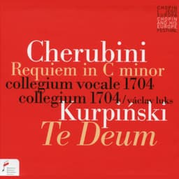 Requiem In C Minor / Te Deum - Collegium vocale 1704