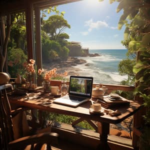 Ondas Musicales: Notas De Estudio En Las Ondas Del Océano - Música alegre de la mañana