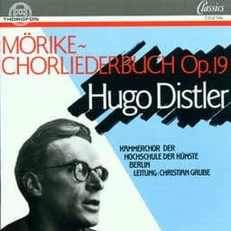 Hugo Distler: Mörike-Chorliederbuch - Hugo Distler