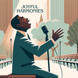 Joyful Harmonies: Gospel Jazz Choirs in the Park - Morning Jazz Background Club