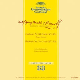 Mozart: Symphony No. 34, K. 338; Symphony No. 38, K. 504 'Prague'; Symphony No. 35, K. 385 'Haffner'; Gluck: Sinfonia in G Major - Berliner Philharmoniker