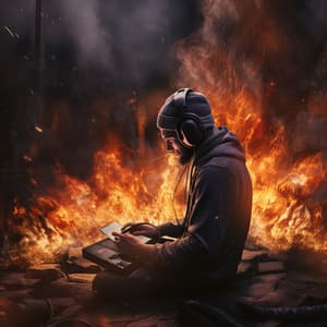 Fire Productivity: Binaural Work Beats - Mahgreb Machine