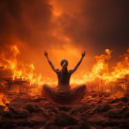Yoga Fire: Flame Asana Chorale - 4D Nature Recordings