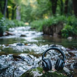 Water's Beat: Rhythmic River Music - Zen Healing Melodies