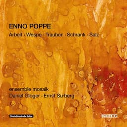 Enno Poppe: Schrank - Enno Poppe