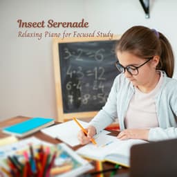 Insect Serenade: Relaxing Piano for Focused Study - Earth Melody