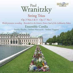 Wranitzky: String Trios, Op. 17 No. 1, Op. 3 Nos. 1 & 3 - Paul Wranitzky