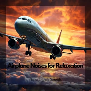 Airplane Noises for Relaxation - Plane Engine Sounds