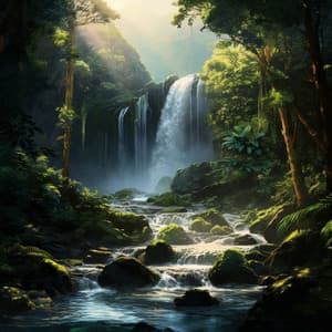 Binaural Harmony: River's Melodic Journey - Binaural Beats Pure