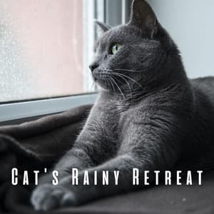 Cat's Rainy Retreat: Binaural Sounds for Stress Relief - April Shower
