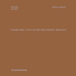 Medieval and Renaissance Vocal Music for the Christmas Season - Amarcord