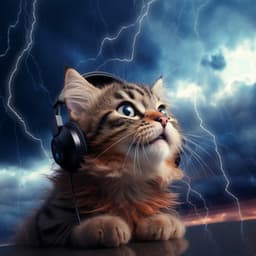Feline Thunder: Cats Gentle Tune - Ambient Music