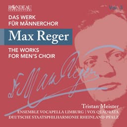 Max Reger: Das Werk für Männerchor Vol. 3 - Max Reger