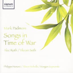 Songs in Time of War - Alec Roth