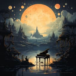 Melodías De Rayos De Luna: Solos Luminosos Para Un Sueño Estrellado - PianoSueños
