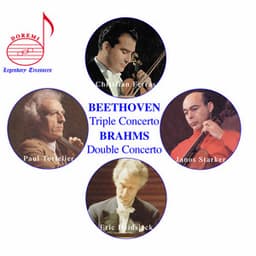 Christian Ferras, Vol. 2: Beethoven Triple & Brahms Double Concertos - Paul Tortelier