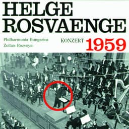 Helge Rosvaenge Konzert 1959 - Helge Rosvaenge