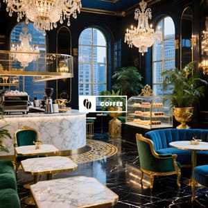 Conversations Over Warm Cappuccinos - Coffee Shop Vibes