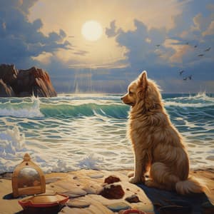 Tranquilidad Binaural Para Mascotas: Escenario Sereno Oceánico - Reiki para animales
