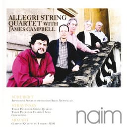 Allegri String Quartet - With James Campbell - Allegri String Quartet