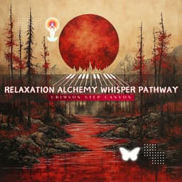 Relaxation Alchemy Whisper Pathway - Crimson Step Canyon