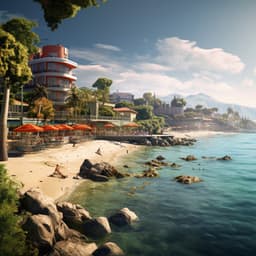 Ocean's Dreamland: Serene Sleep Sounds - Calming Beats