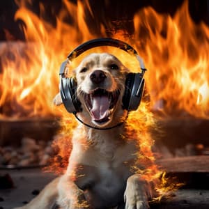 Fire Warmth: Pets Relaxing Melodies - The Tranquil-tones
