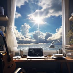 Seashore Fugue at the Office: Music by the Seashore - Seashore Waves