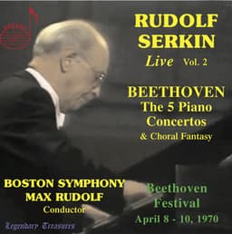 Rudolf Serkin, Vol. 2 - Ludwig van Beethoven