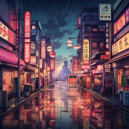 Neon Lofi Street - WabiLofi