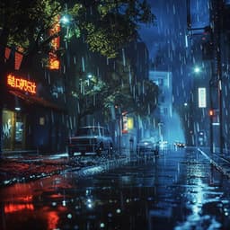 Calming Rain Music for Tranquil Atmosphere - Winds and Oceans