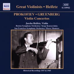 Prokofiev / Gruenberg: Violin Concertos - Jascha Heifetz