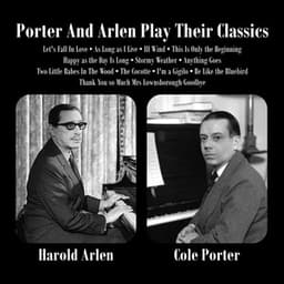 Porter And Arlen Play Their Classics - Harold Arlen