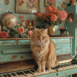 Bigotes De Piano: Vals Elegante Para Gatos - Piano Romantico